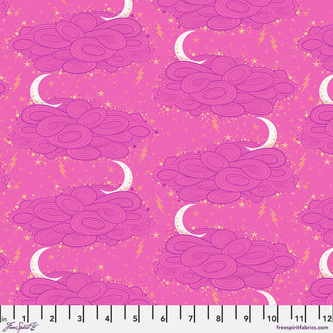 Tula Pink - Storm Clouds - Oleander - Nightshade (Déjà Vu) - Tula Pink for FreeSpirit Fabrics