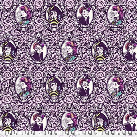 Tula Pink Mini Coven - Nerium - Nightshade (Déjà Vu) by Tula Pink for FreeSpirit Fabrics