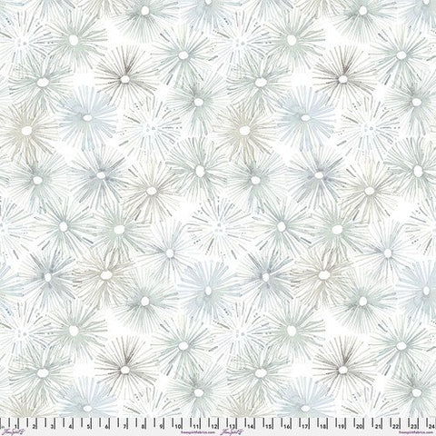 108" wide backing Sea Sisters Backing Fabric - Watercolor Urchins - Shell Rummel for FreeSpirit Fabrics