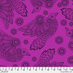 Tula Pink Raven Lace - Oleander - Nightshade (Déjà Vu) - Tula Pink for FreeSpirit Fabrics