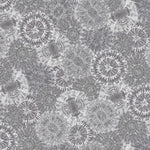FanFare Gray Monotone Tye-Dye By Color Principle 108" Wide Back
