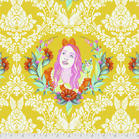 Curiouser and Curiouser -Alice -Sugar - by Tula Pink for Free Spirit Fabrics