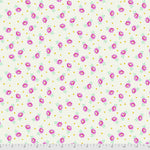 Curiouser and Curiouser - Baby Buds -Sugar - by Tula Pink for Free Spirit Fabrics