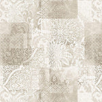 Oberon Tonal Patchwork Buttercream 108" Wide Back