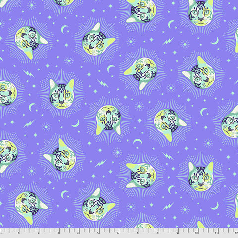 Curiouser and Curiouser - Cheshire - in Daydream -  by Tula Pink for Free Spirit Fabrics