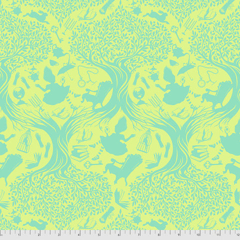 Curiouser and Curiouser -Down the Rabbit Hole - in Bewilder - by Tula Pink for Free Spirit Fabrics