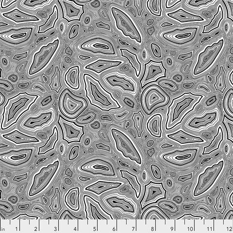 Line Work - Mineral - in Paper - by Tula Pink for Freespirit Fabrics