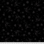 Line Work - Fairy Flakes - in Ink - by Tula Pink for Freespirit Fabrics