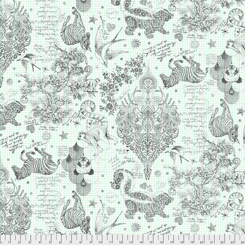 Line Work - Sketchy - in Paper - by Tula Pink for Freespirit Fabrics