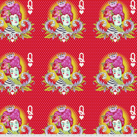 Curiouser and Curiouser - The Red Queen - in Wonder - by Tula Pink for Free Spirit Fabrics